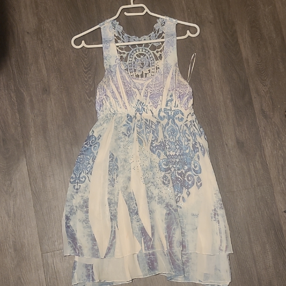 Embellished Mini Sundress